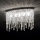 Ideal Lux - Kristallampa tak 5xE14/40W/230V