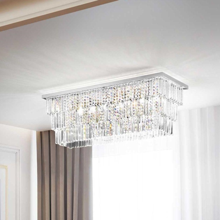 Ideal Lux – Kristallampa tak MARTINEZ 8×E14/40W/230V