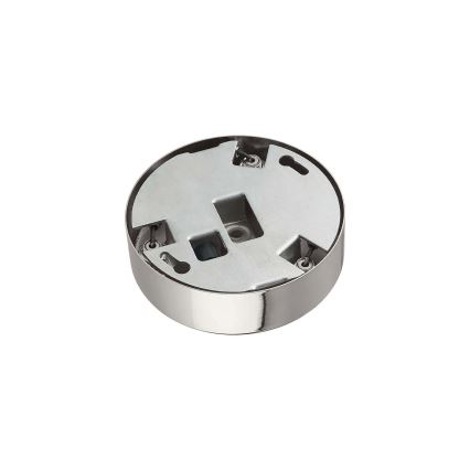 Ideal Lux - Kristallkrona med textilsladd CARLTON 12xE14/40W/230V diameter 50 cm skinande krom