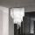 Ideal Lux - Kristallkrona med textilsladd CARLTON 12xE14/40W/230V diameter 50 cm skinande krom