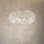 Ideal Lux - Kristallkrona med textilsladd ORION 12xE14/40W/230V diameter 60 cm silver