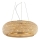 Ideal Lux - Kristallkrona med textilsladd PASHA 14xE14/40W/230V diameter 65 cm guld