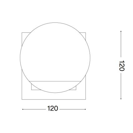 Ideal Lux - LED bordslampa ANGOLO 1xG9/3W/230V mässing
