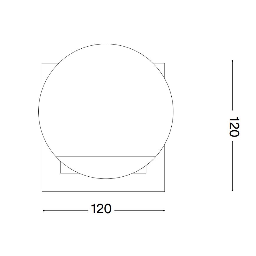 Ideal Lux - LED bordslampa ANGOLO 1xG9/3W/230V svart