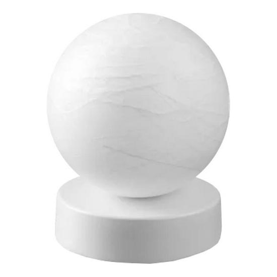 Ideal Lux - LED bordslampa CARTA 1xG9/3W/230V diameter 10 cm vit