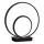 Ideal Lux - LED bordslampa OZ LED/22W/230V CRI 90 svart