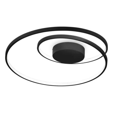 Ideal Lux - LED Dimbar taklampa OZ LED/48W/230V diameter 60 cm CRI 90 svart