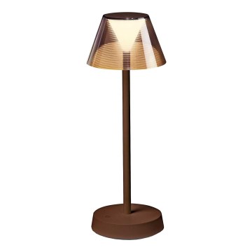 Ideal Lux - LED Dimbar touch-lampa LOLITA LED/2,8W/5V IP54 brun