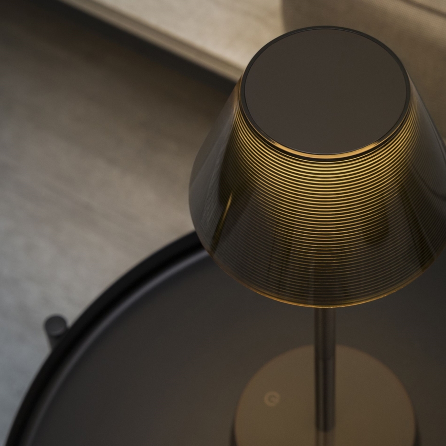 Ideal Lux - LED Dimbar touch-lampa LOLITA LED/2,8W/5V IP54 brun
