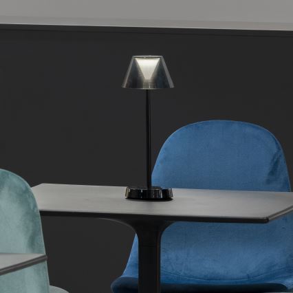 Ideal Lux - LED Dimbar touch-lampa LOLITA LED/2,8W/5V IP54 svart