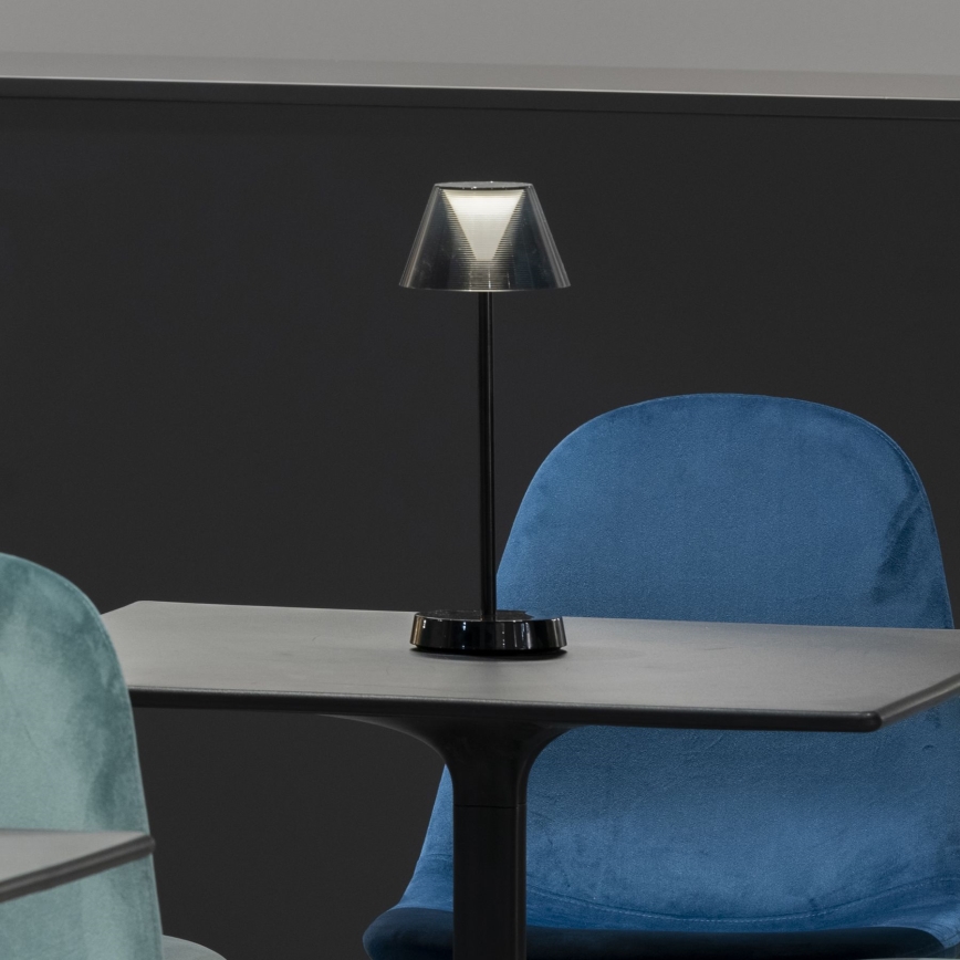 Ideal Lux - LED Dimbar touch-lampa LOLITA LED/2,8W/5V IP54 svart