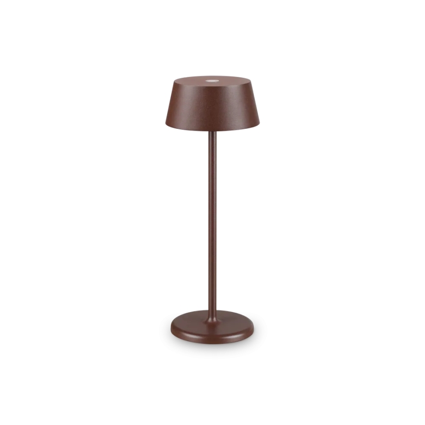 Ideal Lux - LED Ljusreglerad beröring utomhus lampa PURE LED/1,5W/3,7V 2200 mAh CRI 90 IP54 brun