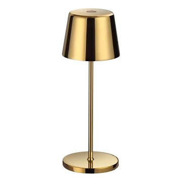 Ideal Lux - LED dimbar touch-utomhusbordslampa CUTE LED/2,5W/3,7V 3000 mAh USB 2200-2700K IP65 guld