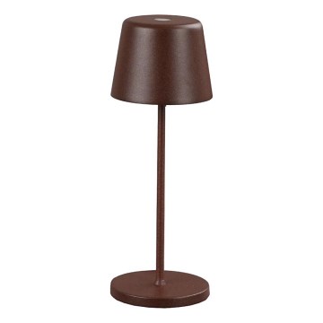 Ideal Lux - LED Dimbart Touch Utomhusbordslampa CUTE LED/2,5W/3,7V 3000 mAh USB 2200-2700K IP65 brun