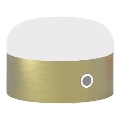 Ideal Lux - LED Dimbart Touchbordslampa MIGNON LED/5W/5V 1500 mAh Ø 10 cm CRI 90 Mässing