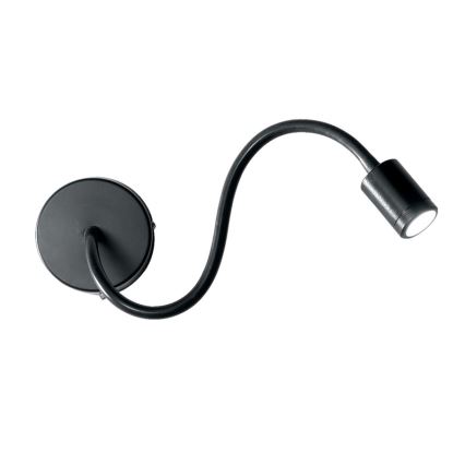 Ideal Lux - LED Flexibel små lampor FOCUS LED/4W/230V CRI 90 svart