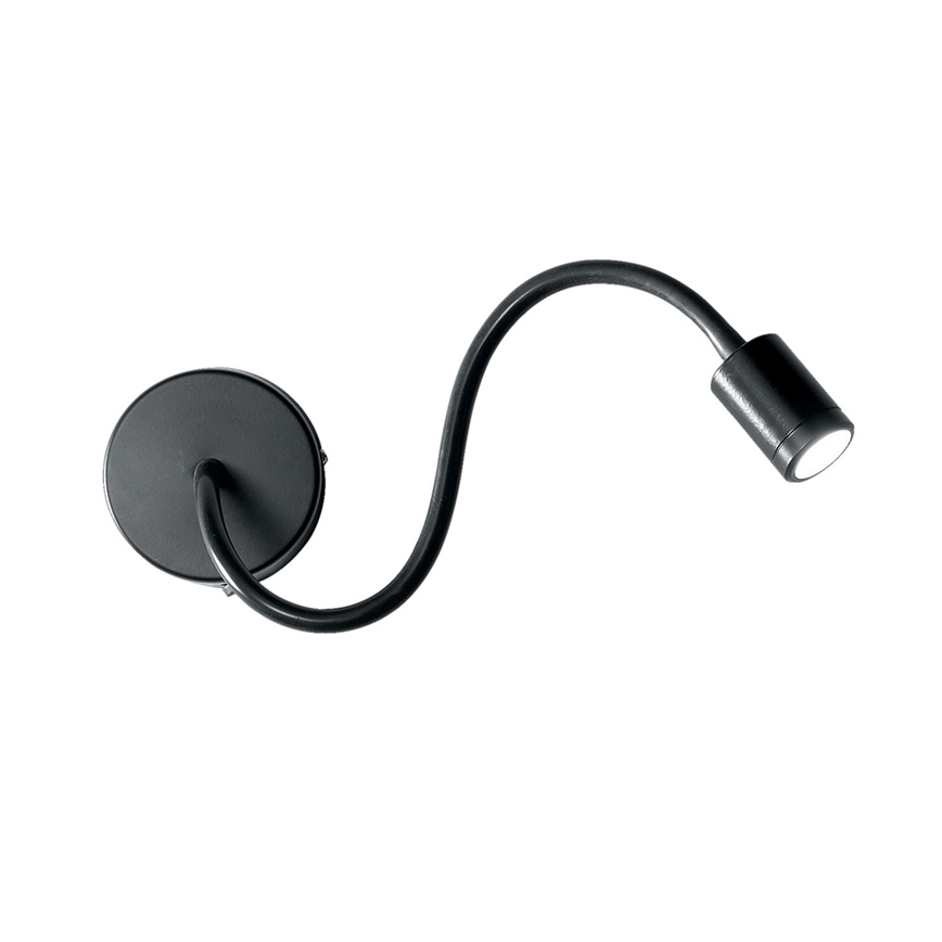 Ideal Lux - LED Flexibel små lampor FOCUS LED/4W/230V CRI 90 svart