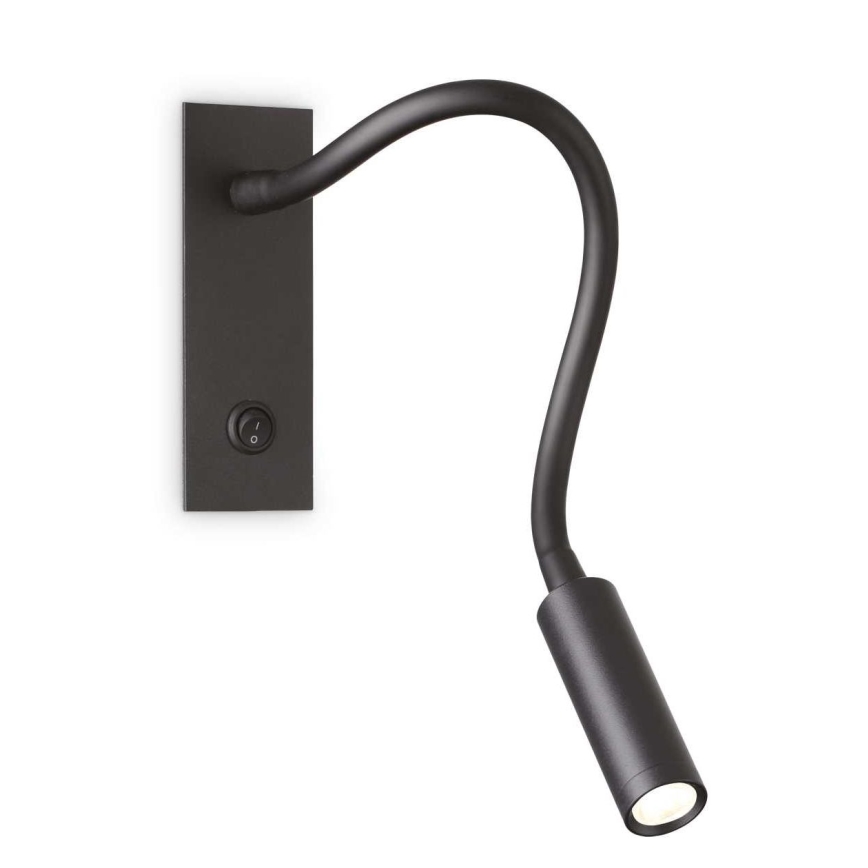 Ideal Lux - LED Flexibel små lampor IO LED/3W/230V CRI 90 svart
