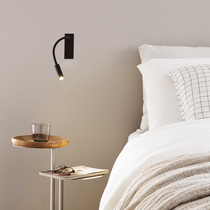 Ideal Lux - LED Flexibel små lampor IO LED/3W/230V CRI 90 svart