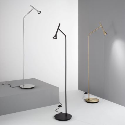 Ideal Lux - LED golvlampa DIESIS LED/4,5W/230V CRI 95 svart