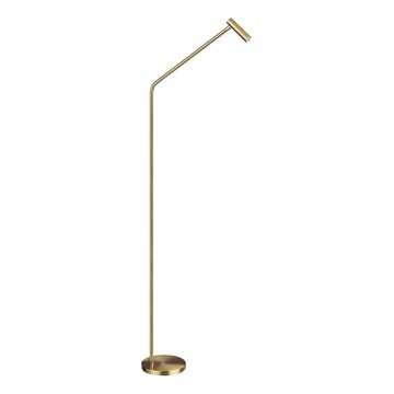 Ideal Lux - LED golvlampa EASY LED/3,5W/230V CRI 90 mässing