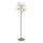Ideal Lux - LED golvlampa EQUINOXE 4xG4/2W/230V mässing/rökig