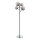 Ideal Lux - LED golvlampa EQUINOXE 4xG4/2W/230V skinande krom/rökig