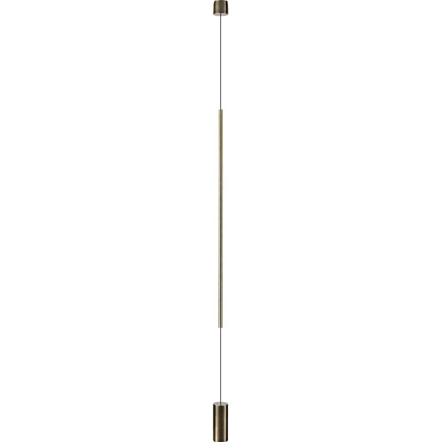 Ideal Lux - LED golvlampa FILO LED/14W/230V 2700K CRI 90 mässing