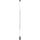 Ideal Lux - LED golvlampa FILO LED/14W/230V 2700K CRI 90 mässing