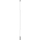 Ideal Lux - LED golvlampa FILO LED/14W/230V 2700K CRI 90 vit