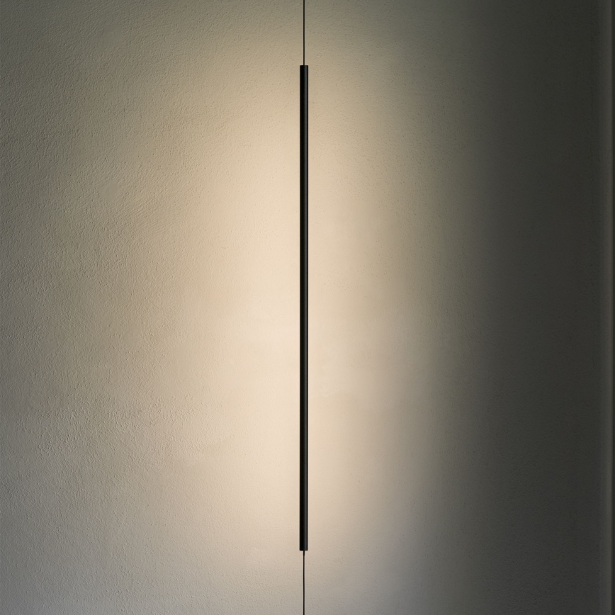 Ideal Lux - LED golvlampa FILO LED/14W/230V 3000K CRI 90 svart