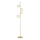 Ideal Lux - LED golvlampa PERLAGE 4xG9/3W/230V guld/rökig