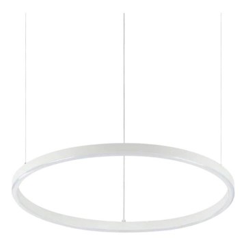 Ideal Lux - LED-hänglampa på vajer ORACLE SLIM LED/29W/230V 4000K Ra 90 Ø 50 cm vit