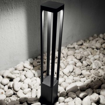 Ideal Lux - LED-lampa för utomhusbruk TIFONE LED/8,5W/230V 65,5 cm IP65 antracit