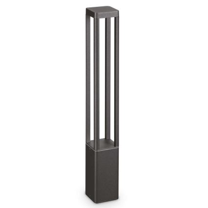 Ideal Lux - LED-lampa för utomhusbruk TIFONE LED/8,5W/230V 65,5 cm IP65 antracit