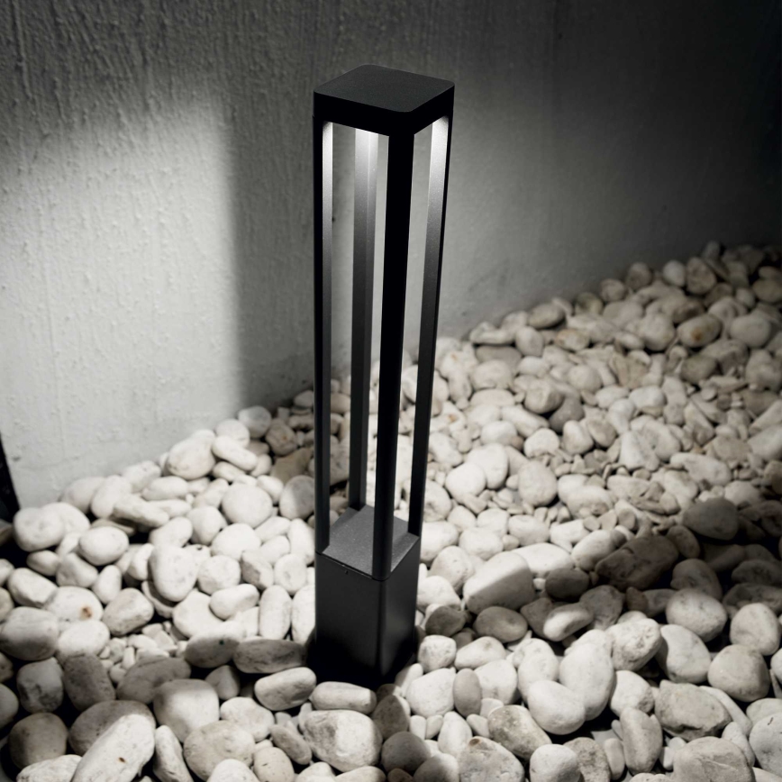 Ideal Lux - LED-lampa för utomhusbruk TIFONE LED/8,5W/230V 65,5 cm IP65 antracit