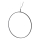 Ideal Lux - LED ljuskrona med textilsladd CIRCUS LED/33W/230V diameter 60 cm CRI 90 svart
