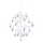 Ideal Lux - LED ljuskrona med textilsladd COPERNICO 20xG9/3W/230V diameter 86 cm vit