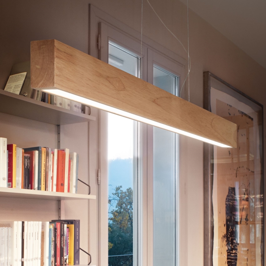 Ideal Lux - LED ljuskrona med textilsladd CRAFT LED/32W/230V CRI 90 bok