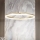 Ideal Lux - LED ljuskrona med textilsladd CROWN LED/42W/230V 3000K diameter 80 cm CRI 90 mässing