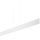 Ideal Lux - LED ljuskrona med textilsladd DESK LED/32W/230V 102,5 cm CRI 90 vit