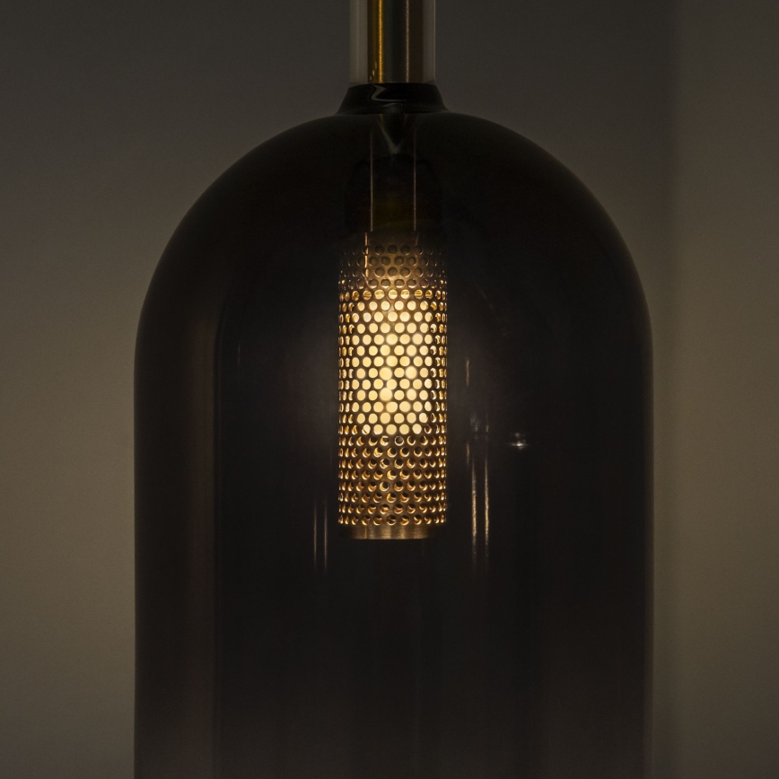 Ideal Lux - LED ljuskrona med textilsladd EMPIRE 1xG9/3W/230V