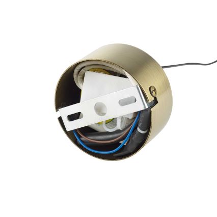 Ideal Lux - LED ljuskrona med textilsladd FILO LED/3,5W/230V 3000K CRI 90 mässing