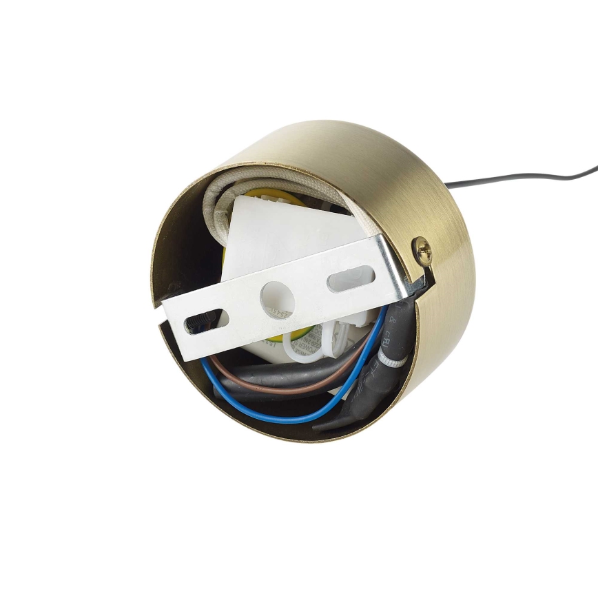 Ideal Lux - LED ljuskrona med textilsladd FILO LED/3,5W/230V 3000K CRI 90 mässing
