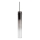 Ideal Lux - LED ljuskrona med textilsladd FLAM LED/10W/230V diameter 6 cm CRI 90 rökig