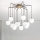 Ideal Lux - LED ljuskrona med textilsladd RHAPSODY 12xG9/3W/230V mässing