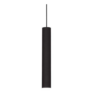 Ideal Lux - LED Ljuskrona på rem för skensystem LOOK 1xGU10/7W/230V CRI90 svart