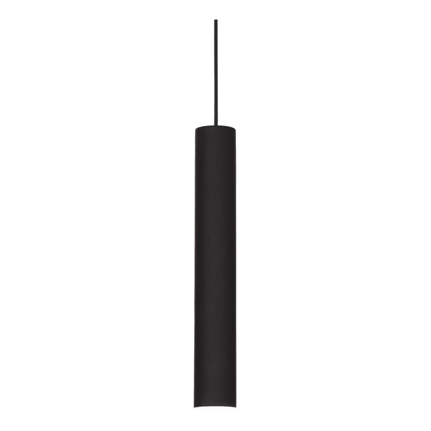 Ideal Lux - LED Ljuskrona på rem för skensystem LOOK 1xGU10/7W/230V CRI90 svart