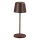 Ideal Lux - LED Ljusreglerad beröring utomhus bordslampa CUTE LED/2,5W/3,7V 3000 mAh USB 2200-2700K IP65 brun