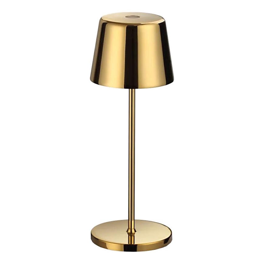 Ideal Lux - LED Ljusreglerad beröring utomhus bordslampa CUTE LED/2,5W/3,7V 3000 mAh USB 2200-2700K IP65 guld